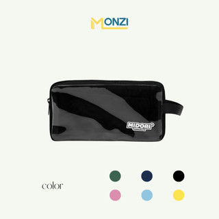  Hộp Bút Đa Năng Đựng Viết Mỹ Phẩm Nam Nữ Canvas Quai Xách Du Lịch | MONZI 