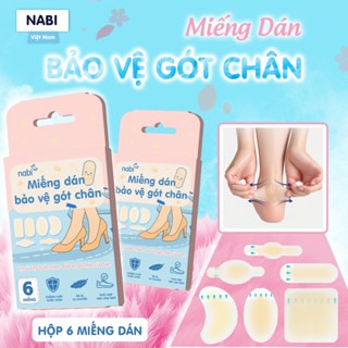 Hộp 5 Miếng Dán Gót Chân NABI Chống Trầy Xước, Êm Ái Khi Mang Giày