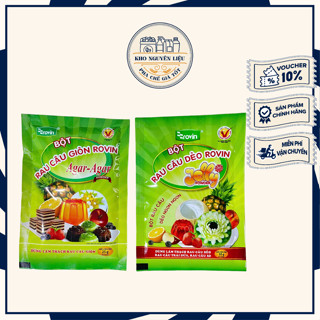  Bột rau câu Hoàng Yến - Dùng làm thạch rau câu giòn - dẻo rau câu thạch dừa rau câu 3D 