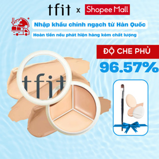 Che khuyết điểm TFIT Cover Up Pro Concealer hũ 3 màu tiện lợi kem che khuyết điểm độ che phủ cao triệt sắc kiềm dầu 