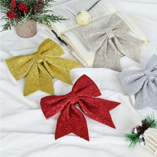 Nơ Xốp Kim Tuyến Nhí NV24 Trang Trí Noel Giáng Sinh Phong Cách