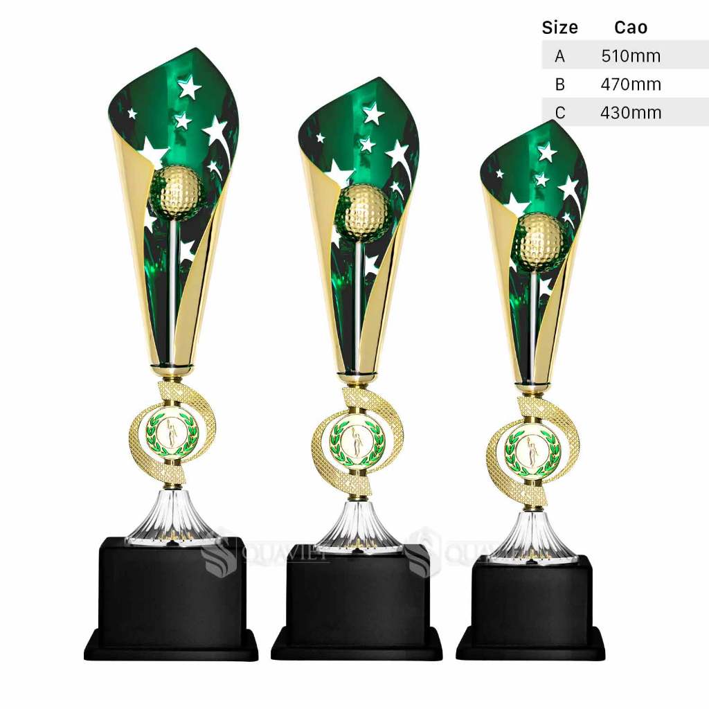 Cúp Golf Quà Việt MZG0058 - thể thao, lưu niệm - Thiết kế, in nhãn miễn phí