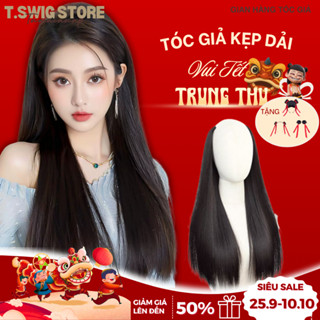 [Mã FATREND0911 giảm đến 30k tối đa 99k] Tóc kẹp dải U, tóc giả kẹp dải thẳng iAN