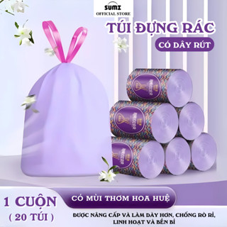 Túi Rác Sumi Có Dây Rút Tiện Lợi Xinh Xắn Bền Bỉ Chắc Chắn Chống Côn Trùng