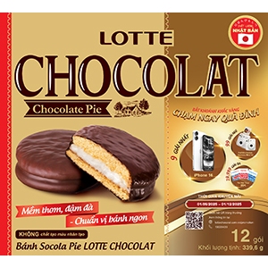 Bánh Socola pie LOTTE CHOCOLAT