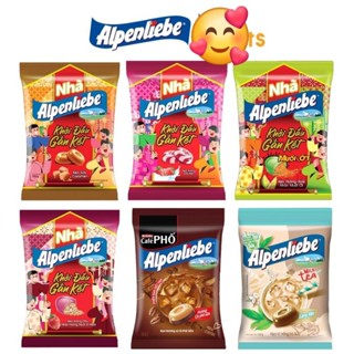  Kẹo Cứng Alpenliepe Gói Nhỏ Tiện Lợi Đủ Vị Siêu Ngon Date 2027 