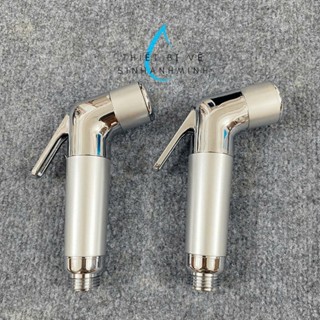  Vòi xịt vệ sinh lõi đồng cao cấp ,đầu vòi xịt tolie 3 khoang ty đồng kèm dây và cài 