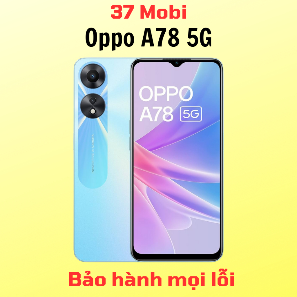 [Máy Cũ] Điện thoại Oppo A78 5G ram 8G 128G - Dimensity 700 màn 90Hz