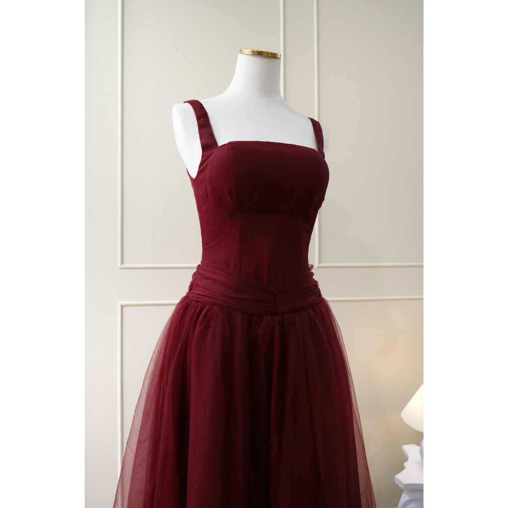 TIELA Đầm váy trơn dáng dài - Nancy Dress | BigBuy360 - bigbuy360.vn
