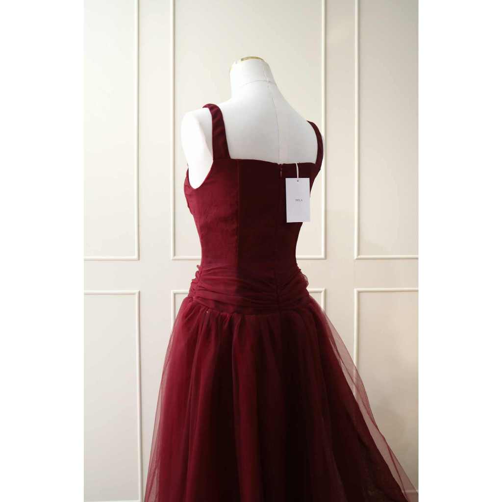 TIELA Đầm váy trơn dáng dài - Nancy Dress | BigBuy360 - bigbuy360.vn