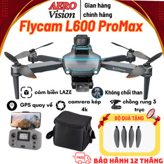  Flycam L600 pro max gymbal chống rung camera 4K GPS điều khiển xa 3000m cực mượt flycam 