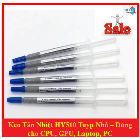 Keo Tản Nhiệt HY510 Tuýp Nhỏ – Dùng Cho CPU, GPU, Laptop, PC