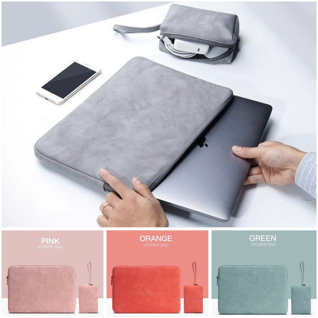 TÚI CHỐNG SỐC Laptop Macbook TAIKESEN, chống nước, siêu bền với bề mặt da PU cao cấp