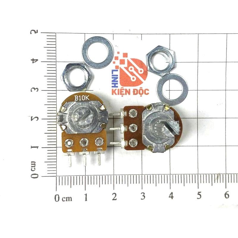 [Combo 10 chiếc] Chiết áp đơn 10K WH148-B10K 20mm