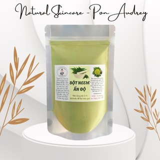 Bột lá neem ấn độ 1kg nguyên chất giúp giảm mụn kháng khuẩn, mờ thâm sáng da, kiềm dầu nhờn