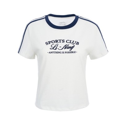 Áo T-shirt Thể Thao Nữ Li-Ning 𝐒𝐏𝐎𝐑𝐓𝐒 𝐂𝐋𝐔𝐁 AHSV456-1V