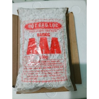  Bột gạo gói sadec AAA bột gạo lọc 500gr 