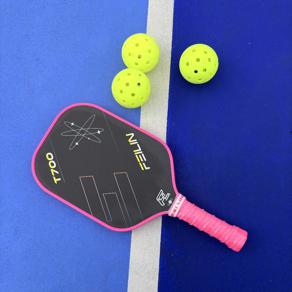 Vợt Pickleball Feilin T700 Gen 2 chính hãng cao cấp mặt Carbon T700 siêu kiểm soát & tạo xoáy
