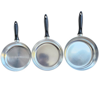  Chảo quánh nhôm 1 quai dầy xi bóng cao cấp nhôm Tân Đức Thành size 20 đến 26cm dùng trong gia đình quán ăn 