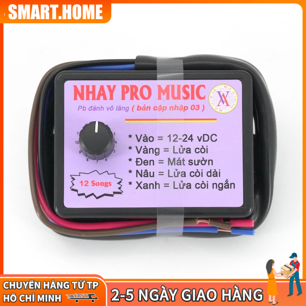 【🔥Free ship🔥】Nhại còi 3 pro 12 bài, nhại 8 bài, điện auto 12v, 24v, nhại nhanh chậm, nhại kèn hơi