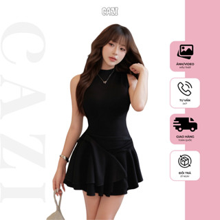 [Váy] Cazi Darlin Dress - Váy ba lỗ phủ tà xòe (Không kèm quần bảo hộ)