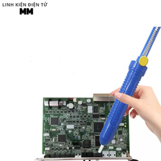 Hút thiếc, hút chì to màu xám hoặc xanh - Dùng để loại bỏ thiếc hàn thừa trên bo mạch điện tử
