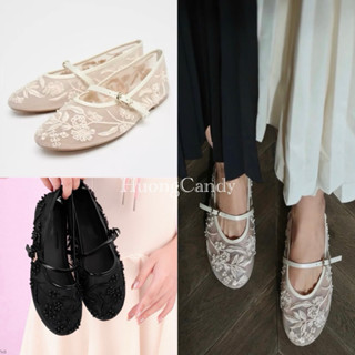   Lùi 1sz-Sẵn Giày búp bê hoa trắng fullbox-3688-T1.3 T2.5A T2.1A 