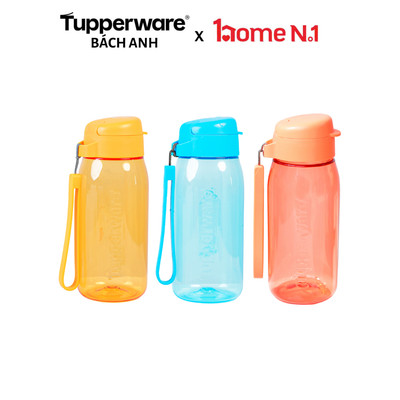 Bình nước Tupperware Lohas Flask 550ml - Hàng chính hãng - Nhựa nguyên sinh, an toàn cho sức khỏe
