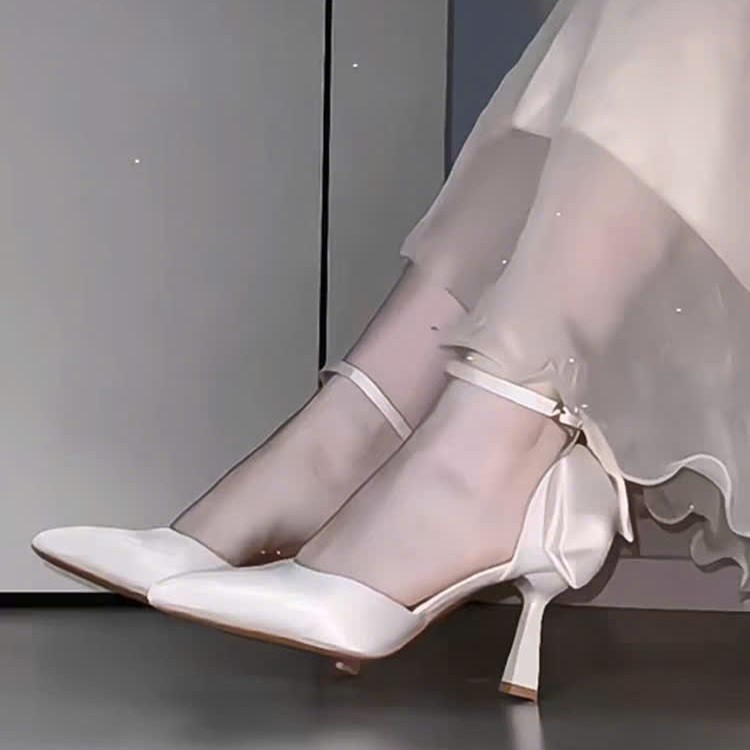 Giày GXC93 cao gót 8cm tươi sáng nổi bật tinh tế thời trang nữ | BigBuy360 - bigbuy360.vn