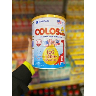 Sữa bột nutricare coloscare 0+/1+ lon 800g - date mới