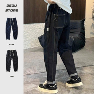 Quần Bò Nam Dáng Baggy Quần Jean Ống Suông Mặc Thoải Mái Dễ Phối Đồ Đi Làm Đi Chơi Đều Đẹp [BGJ-007]