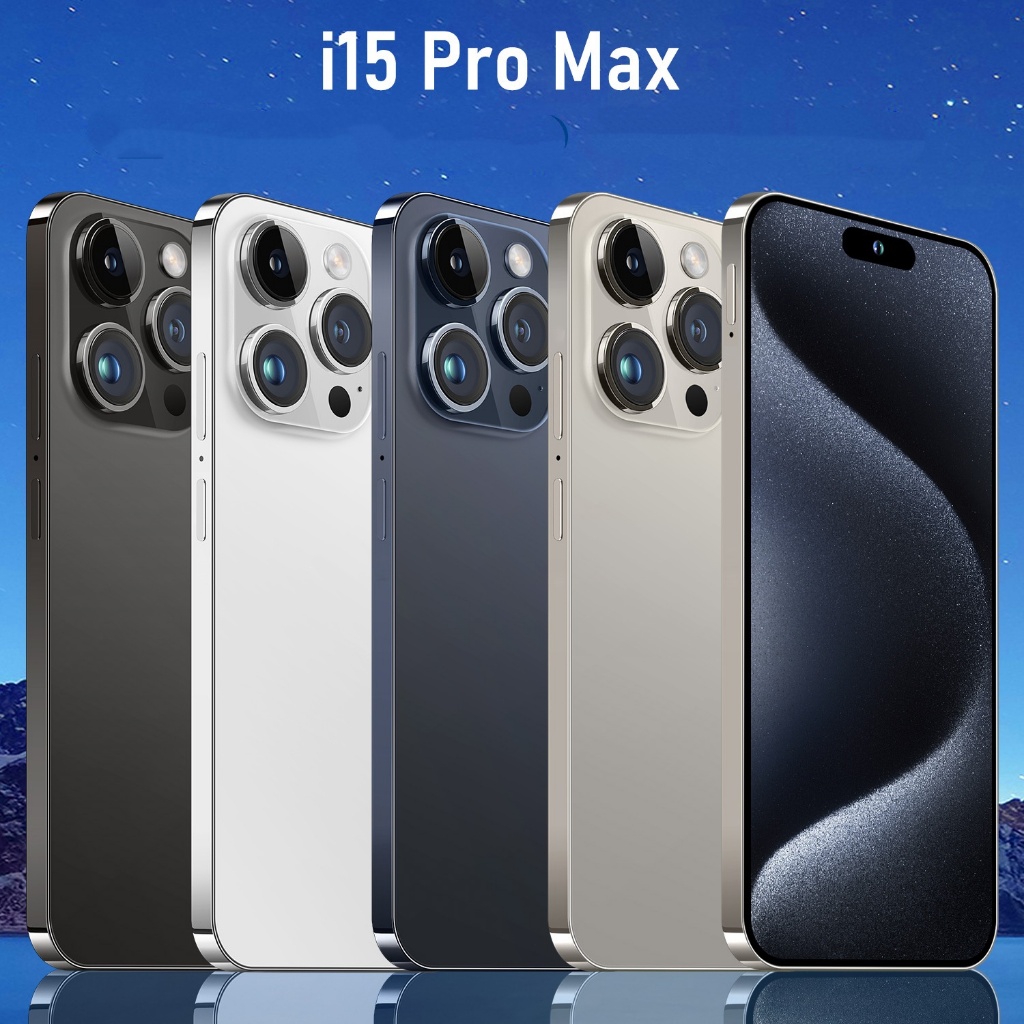[COD]New i15 Pro Max điện thoại thông minh 6.7 inch Màn hình HD đt 128G điện thoại rẻ cho học sinh