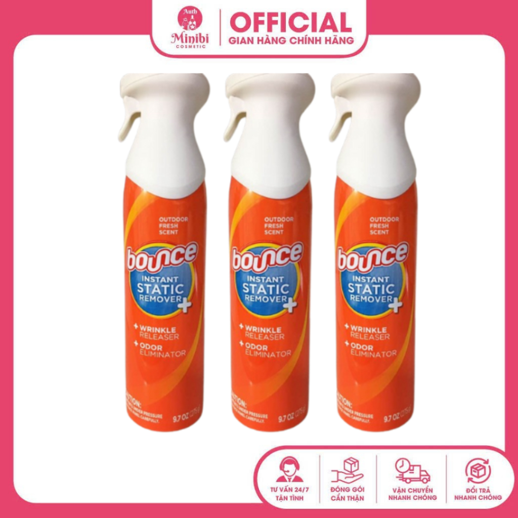 XỊT PHẲNG QUẦN ÁO BOUNCE MỸ - 275gr