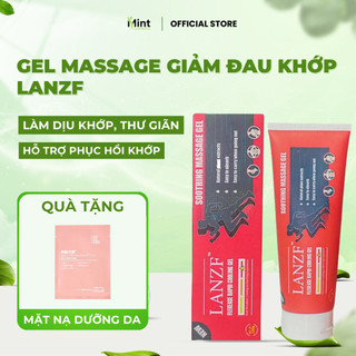 Chính Hãng LANZF Kem Xoa Bóp Giảm Đau Xương Khớp LANZF Pain Relief – Gel LANZF Hỗ Trợ Cơ Xương Khớp, Cổ Vai Gáy 120g