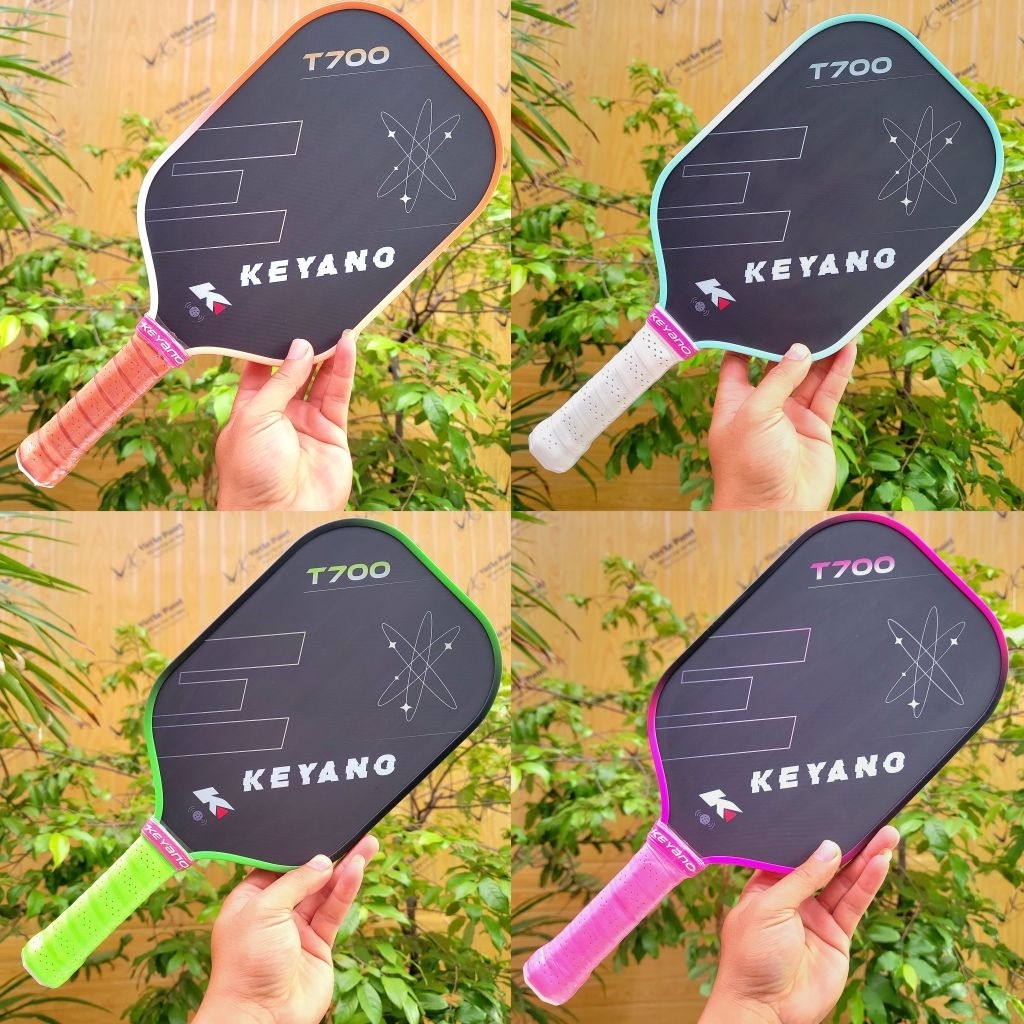 VỢT pickleball carbon T700 chính hãng keyano gắn chíp