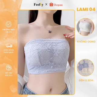 Áo ngực Feelsy bra cúp ngực định hình bản to chống xệ chống tụt giảm mỡ lưng nách Lami 04