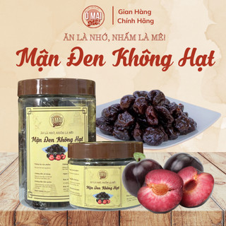  MẬN ĐEN SẤY DẺO hàng loại 1 ngon dẻo sấy khô tự nhiên - Ô Mai Mê omaime 