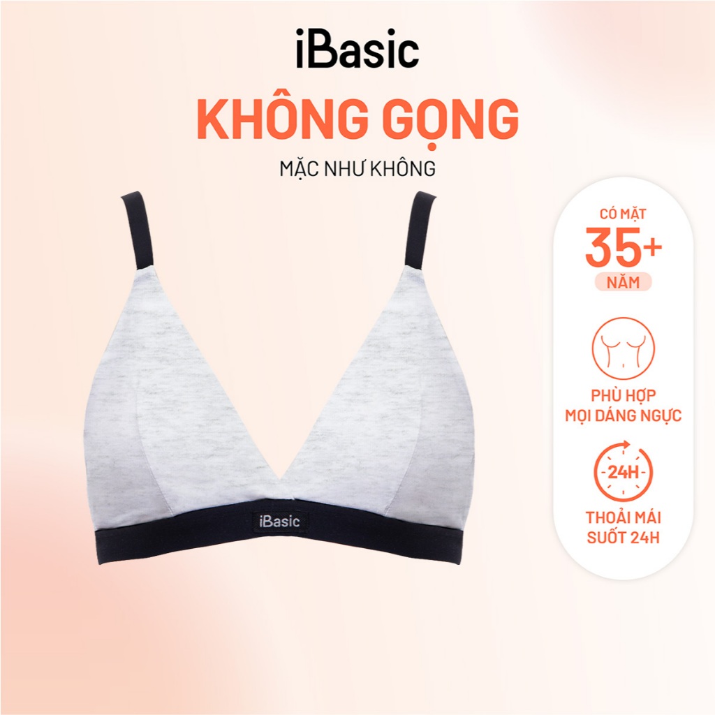  Áo ngực Bralette Cotton USA iBasic mút mỏng tam giác dáng thể thao năng động BRAY107 