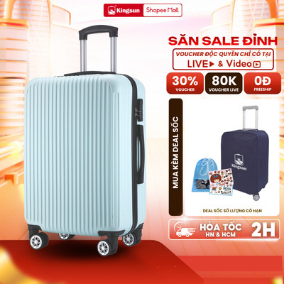 Vali kéo du lịch Kingsun KS155/T01 bảo hành 5 năm Size 28inch