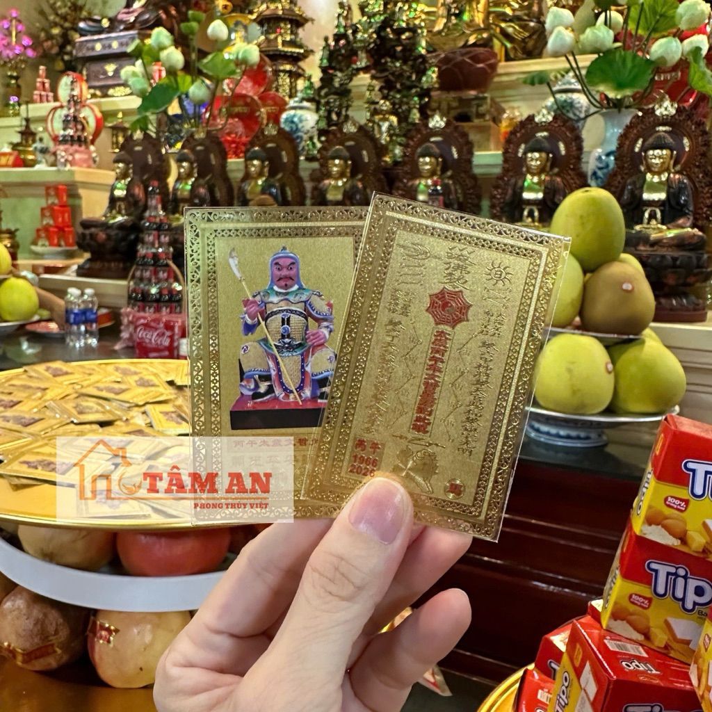 Đã xin lộc - Kim bài thái tuế 2026 - Thẻ thái tuế 2026 : Tý - Sửu - Mão - Ngọ - Dậu