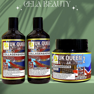  Dầu gội xả UK Queen 800ML – Giải pháp kiềm dầu sạch gàu nuôi dưỡng tóc chắc khỏe từ gốc đến ngọn 