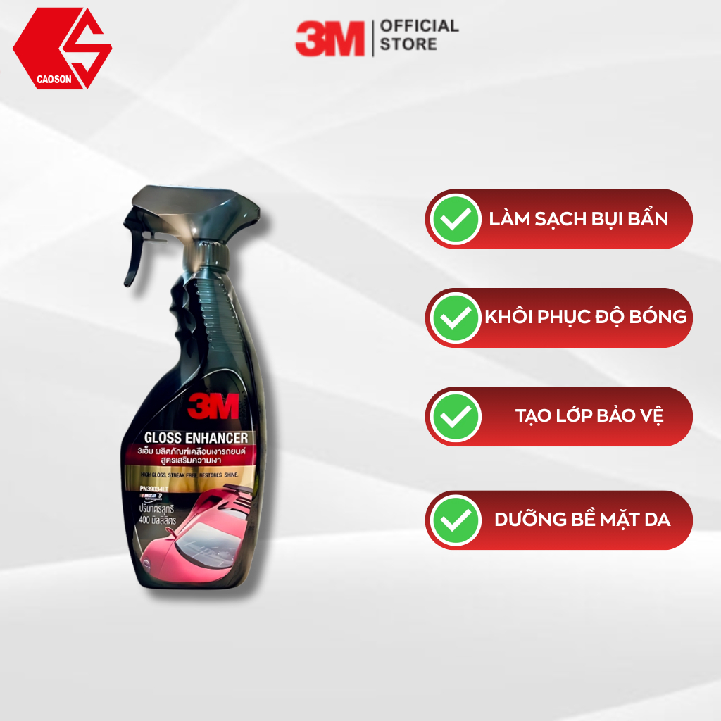 Chai xịt tăng độ bóng sơn 3M™ 39034LT