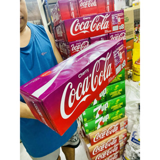 [THÙNG 12 LON][DATE 24/11/2025] 🍒🍒 Nước ngọt #MỸ Coca Cola Vị Trái Cây Cherry & Vanilla, 7Up Chanh 🍒#NHẬP_KHẨU_USA