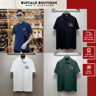 Áo Polo Nam Bớp Bơ Ri Thêu Logo Ngựa Nâu Siêu Đẹp - Áo Polo Nam Nữ Bớp Bơ Ri Thêu Ngựa Siêu Nét