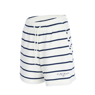 Quần Short Nỉ Dáng Rộng Thể Thao Nữ Li-Ning 𝐒𝐏𝐎𝐑𝐓𝐒 𝐂𝐋𝐔𝐁 AKSV452-1V
