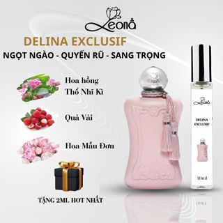 Nước hoa nữ DELINA EXCLUSIF | VALAYA - Leona Parfum chiết 10ml - 20ml ngọt ngào, sang trọng, quyến rũ