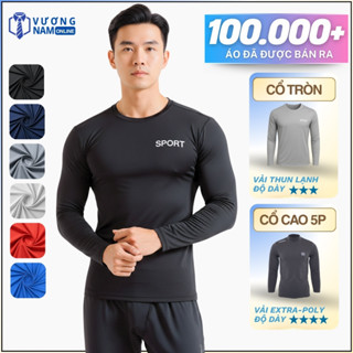 Áo giữ nhiệt nam Thu Đông tay dài ôm body co giãn 4 chiều đẹp cao cấp VNO87