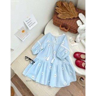 ZUN Kids - Váy babydoll cổ sen