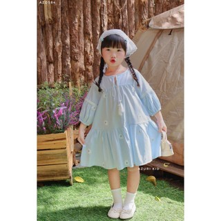 ZUN Kids - Váy babydoll cổ sen
