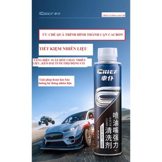 Dung Dịch Vệ sinh kim phun, buồng Đốt máy dầu 200ml, hàng nội địa Trung, chính hãng Chief